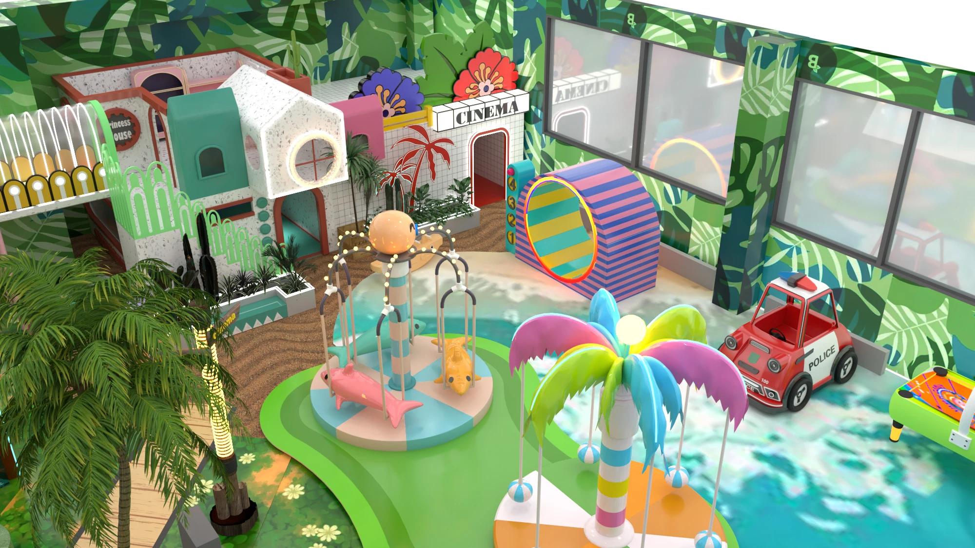 Батутные арены